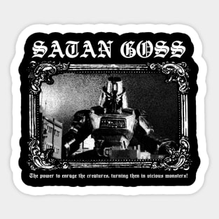 SATAN GOSS BLACK METAL Sticker